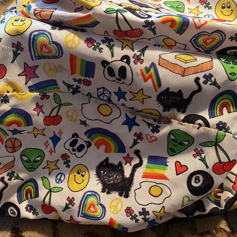 Jansport Multicolor Emoji Backpack - Picture 3 of 10